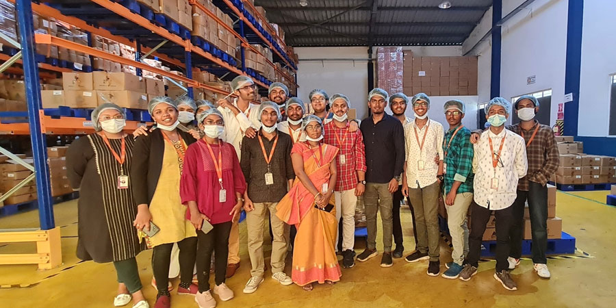 Industrial Visit to Khanal Foods, Karnataka