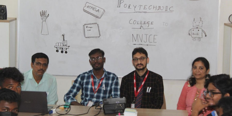 MVJCE Robotics and Industrial Automation Lab by Government Polytechnic College, Channasandra