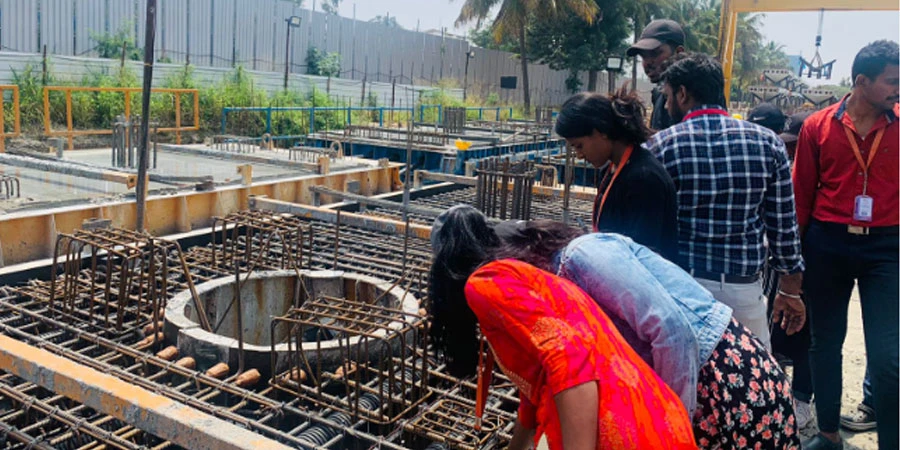 Industrial Visit To Bangalore Metro Rail Corporation Limited