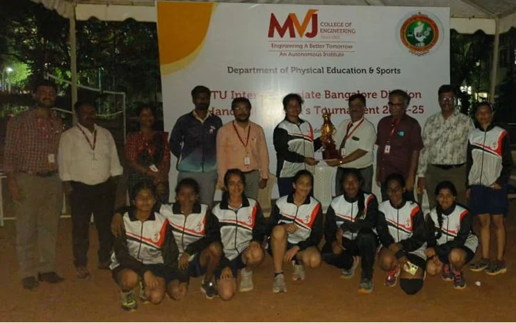 MVJCE Women's Handball Team Achievement
