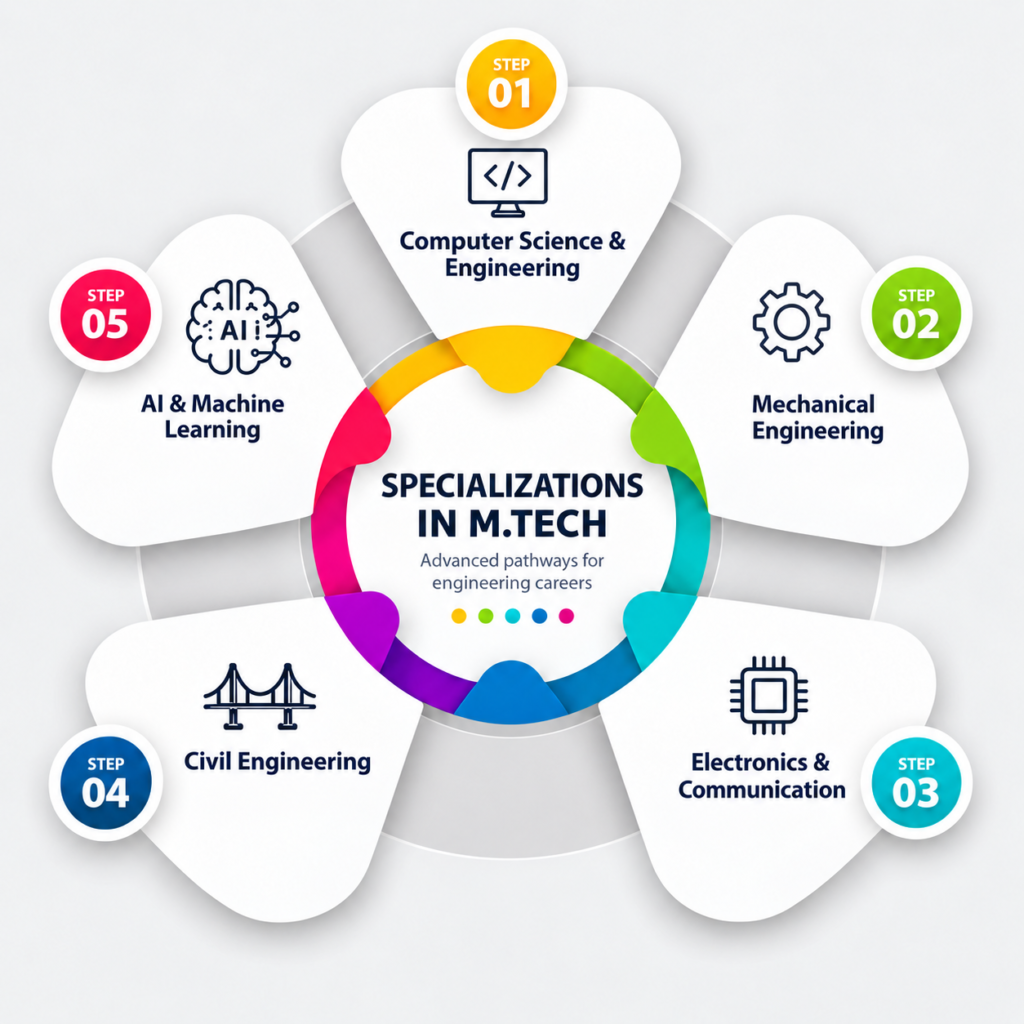 M.Tech Specializations