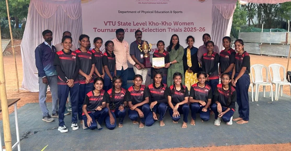 MVJCE Hosts Wins VTU State Level Women’s Kho Kho Tournament 2025