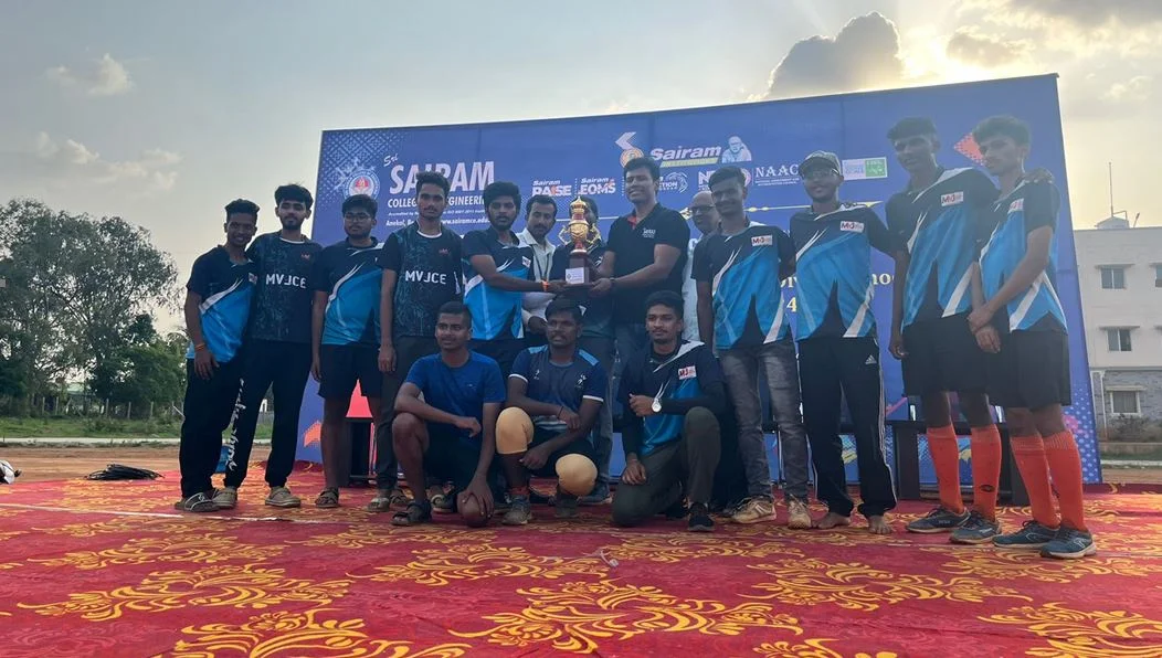 MVJCE Men's Hockey Team Achievement