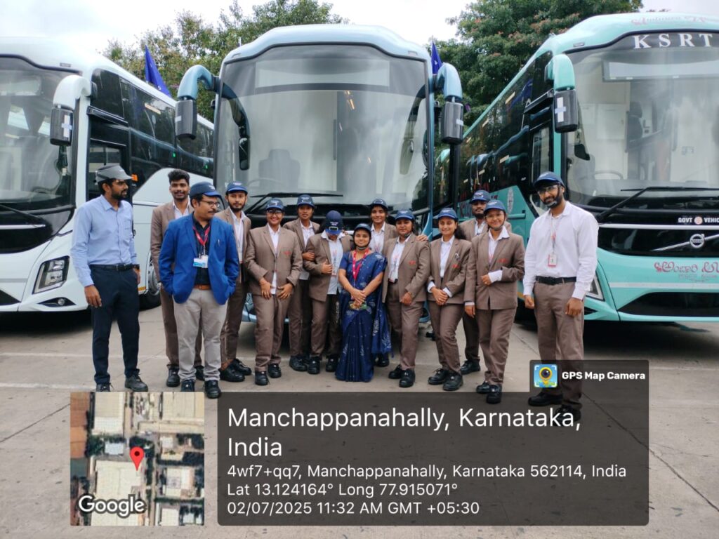 Industrial Visit to VOLVO GROUP INDIA HOSKOTE