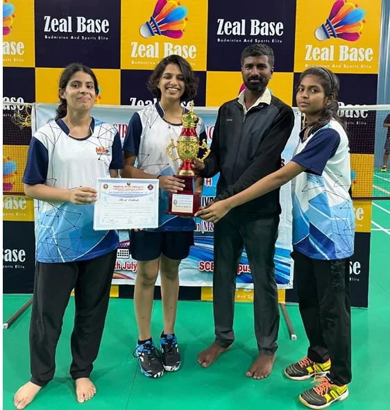MVJCE Women's Badminton Team Achievement