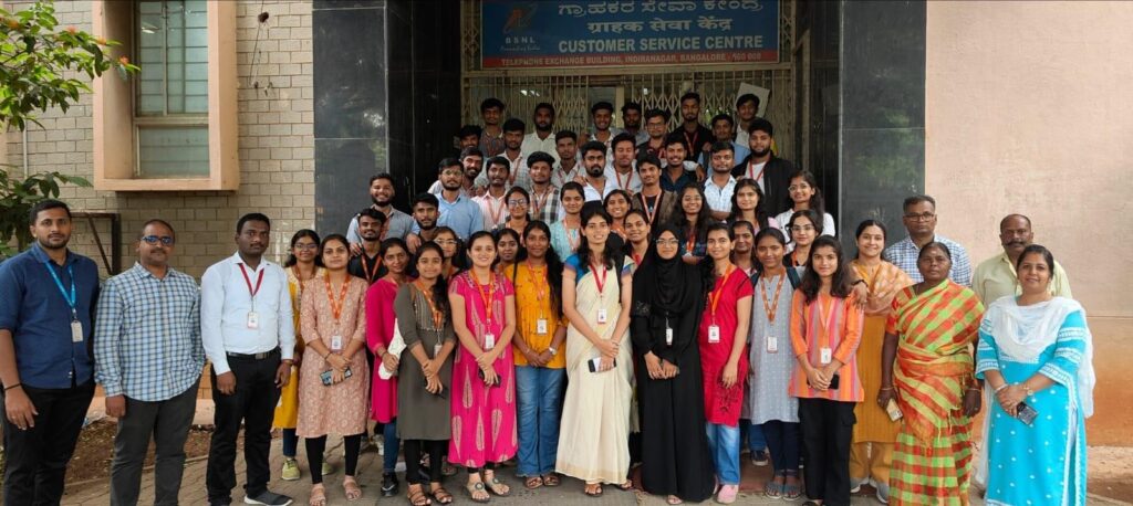 One day Industrial Visit to BSNL office, Indiranagar, Bengaluru