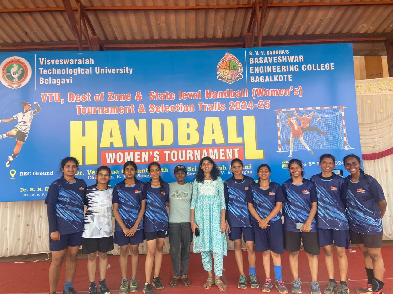 VTU State Level Handball Women's tournament 2024