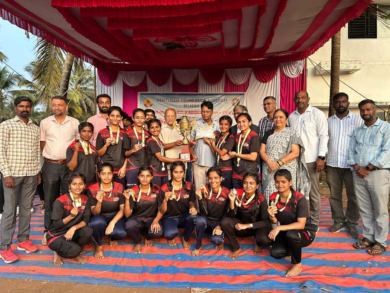 VTU State Level Kho Kho Women Tournament at MYSCE, Mysore