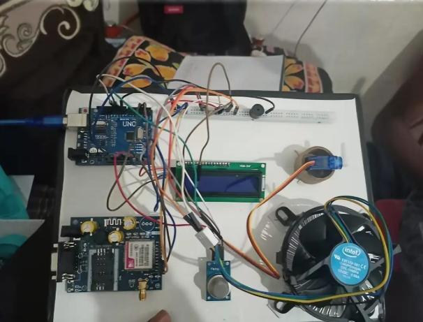 Gas Leakage Detection System Using Arduino UNO