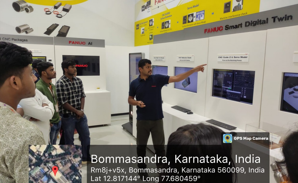 Industrial Visit to FANUC India Pvt Ltd