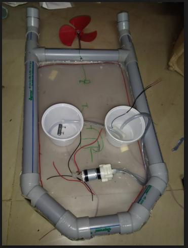 Oil Skimmer RC Boat