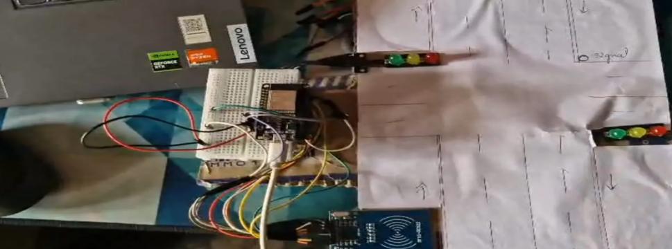Smart Traffic Control with Ambulance Detection Using ESP32