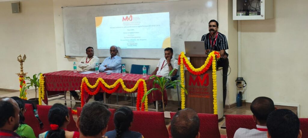 Two day National Conference on Advanced Research in Applied Sciences – NCARAS 2025