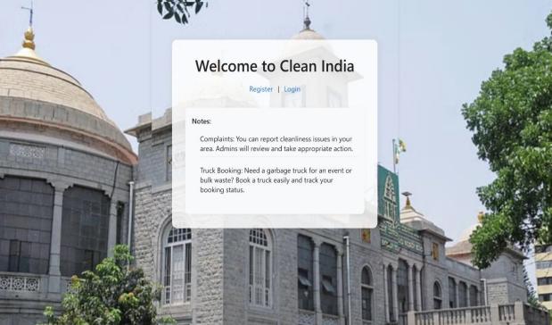 Web Application for Monitoring and Management of Civic Complaints and Waste