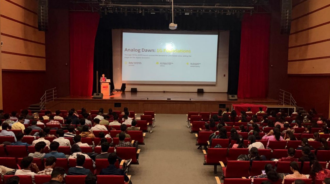 Guest Lecture on The Evolution of Telecommunication Paving the Road to 5G and Beyond