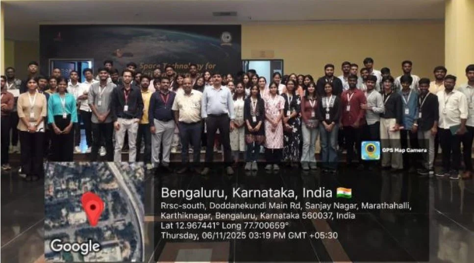 Industrial Visit to Regional Remote Sensing Centre (RRSC)