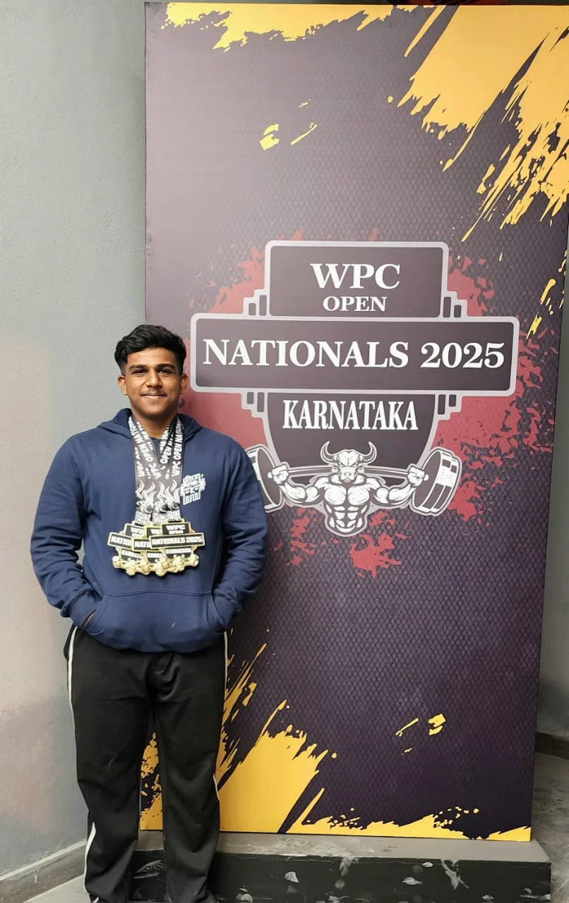 Praveen R Shines at CWPC Open Nationals with 3 Golds and 1 Silver