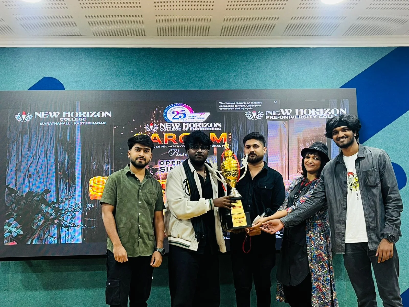 Victory at SARGAM 2025 Team Wins 1st Place in Short Film Making