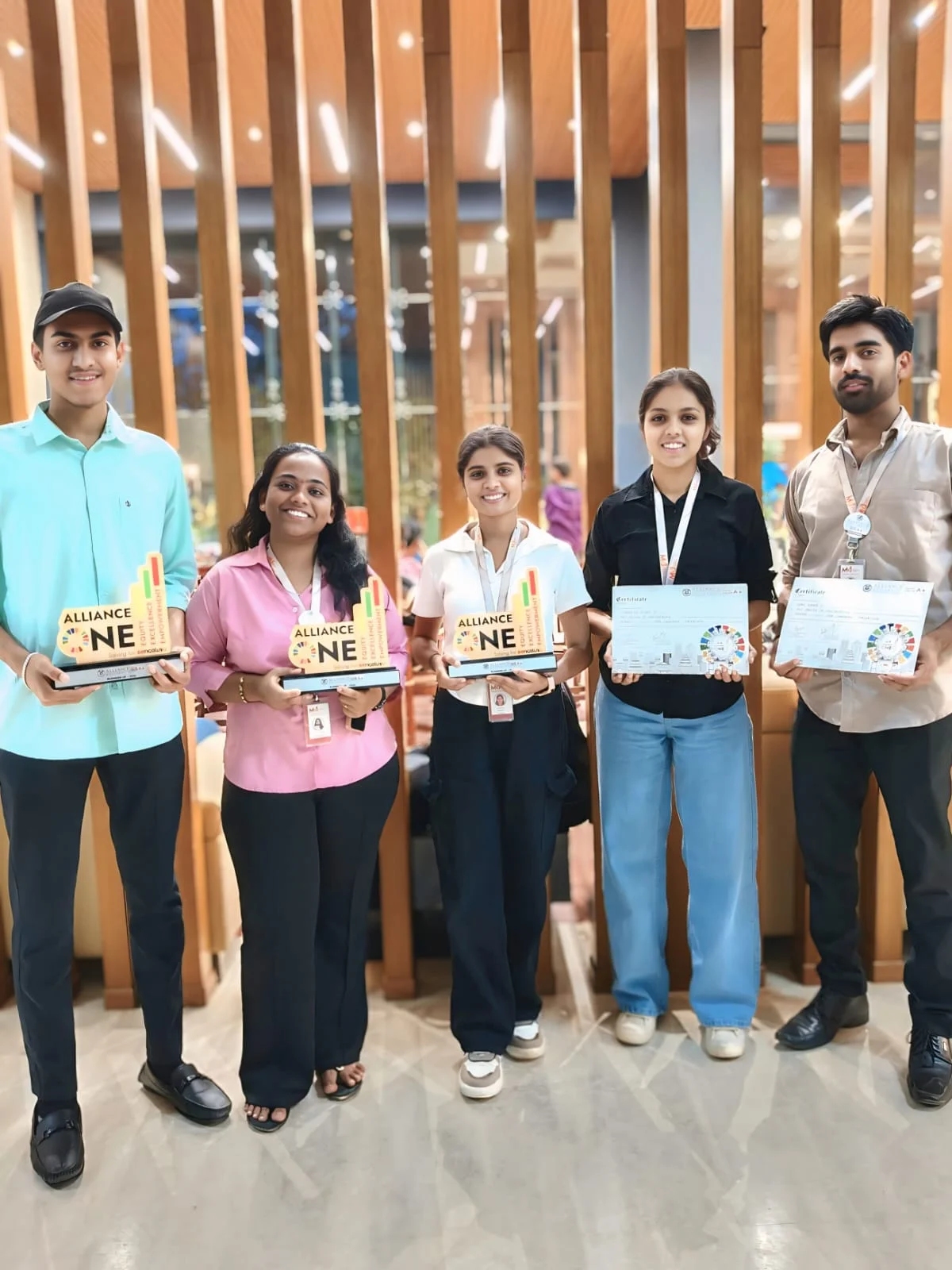 Pranith Reddy, Uday Kumar, and Team Achieve Second Prize at ALLIANCE ONE 4.0