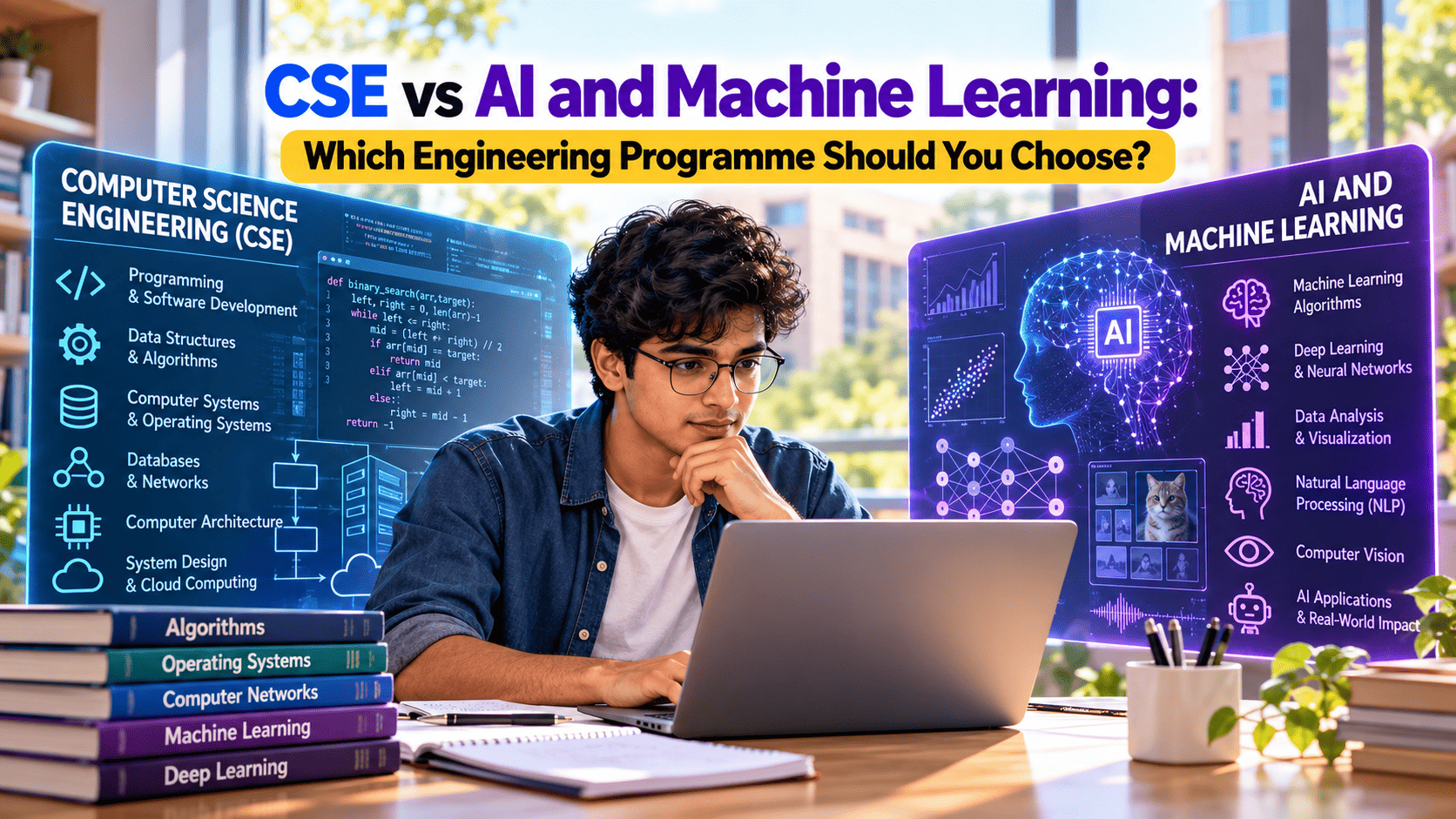 CSE vs AI and Machine Learning Which Engineering Programme Should You Choose