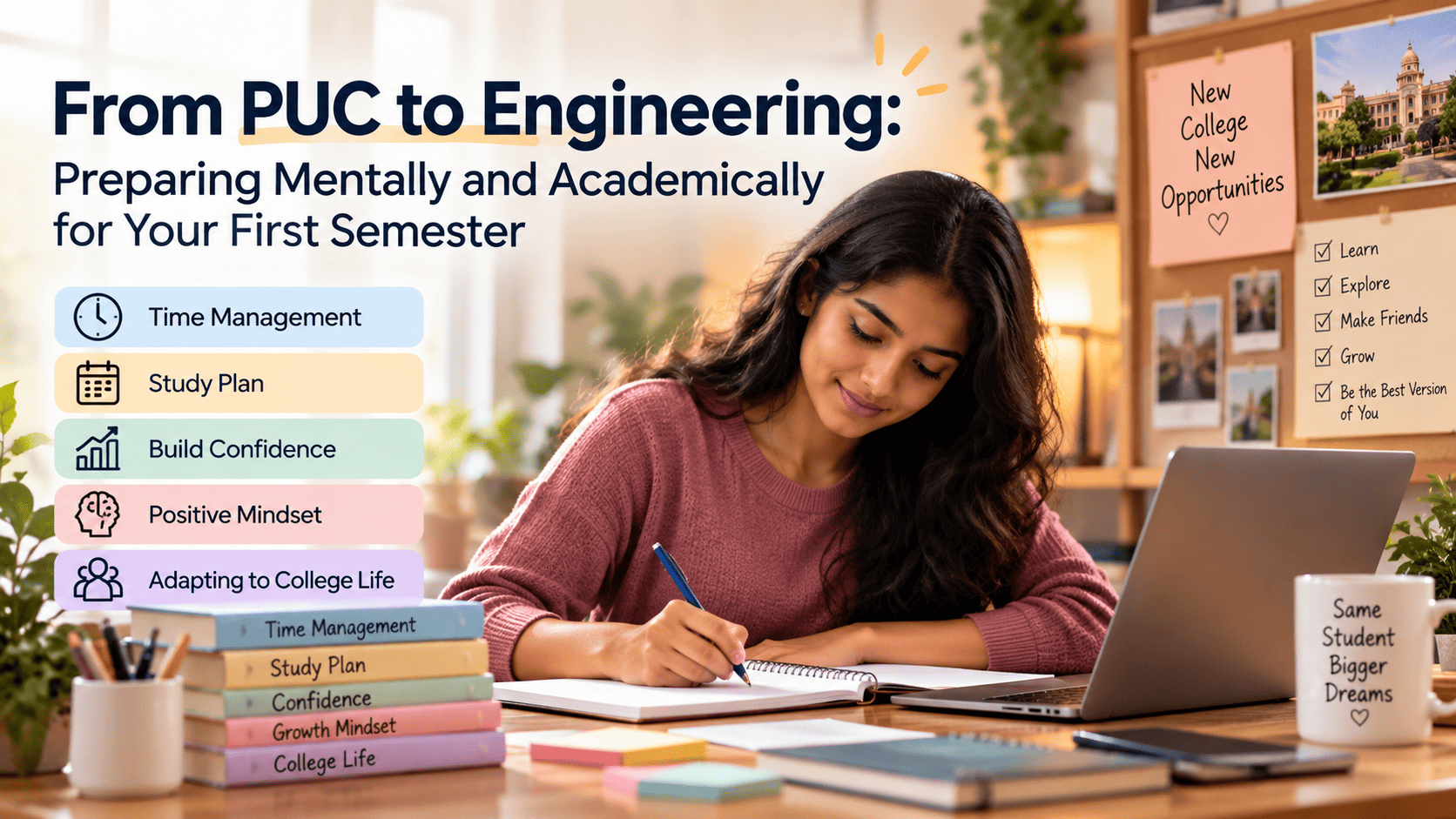 From PUC to Engineering Preparing Mentally and Academically for Your First Semester