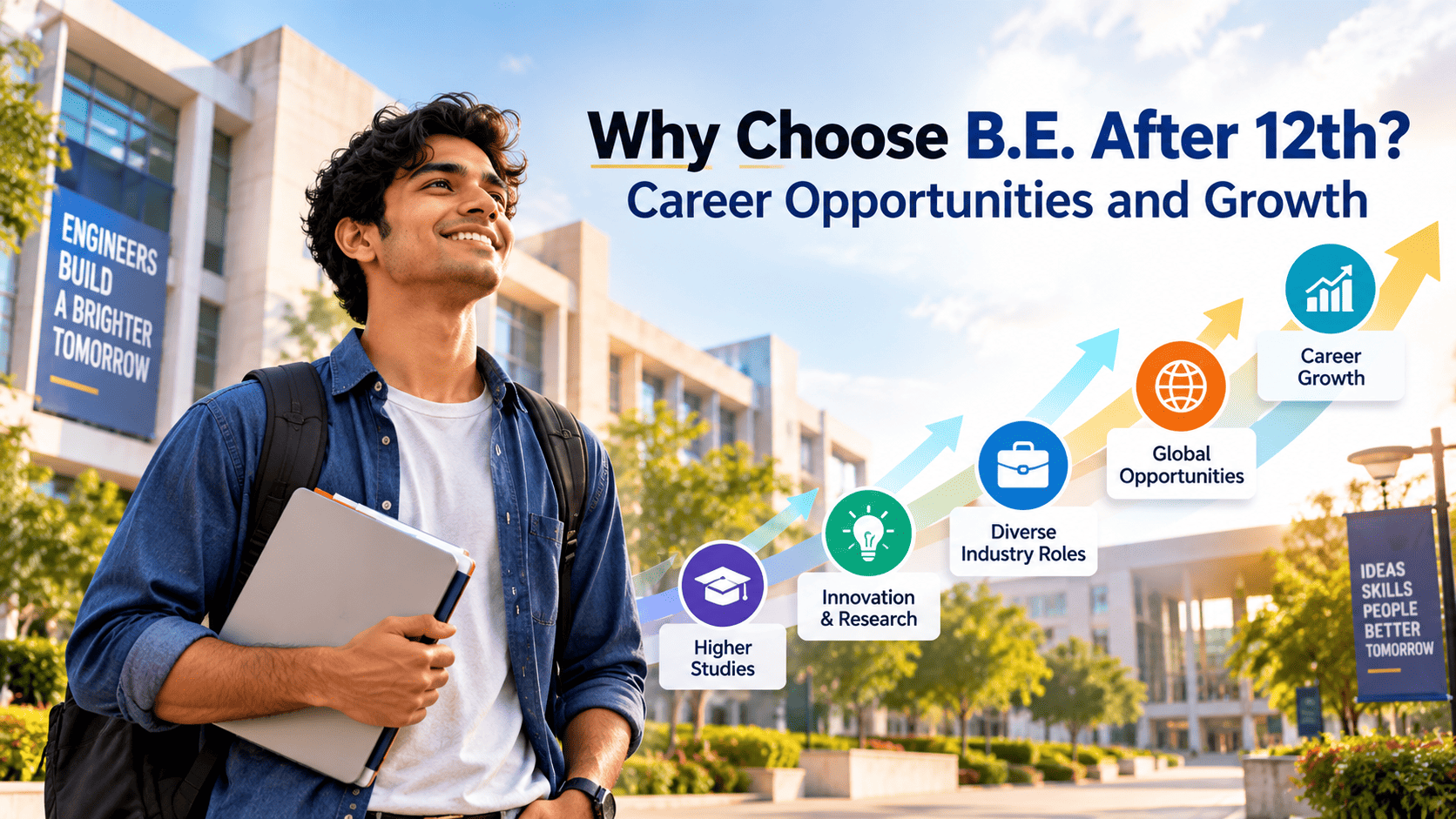 Why Choose B.E. After 12th Career Opportunities and Growth